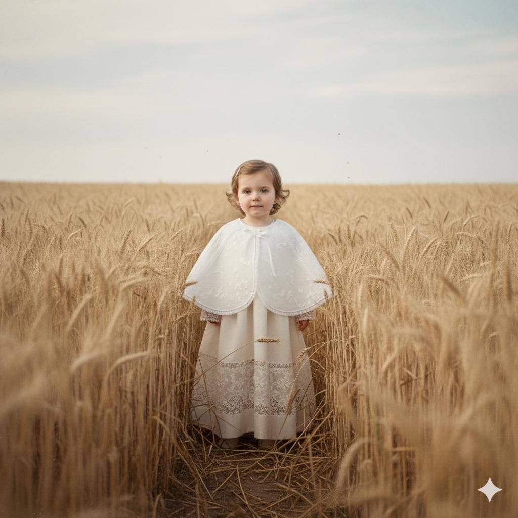 The Éloise baptism cape