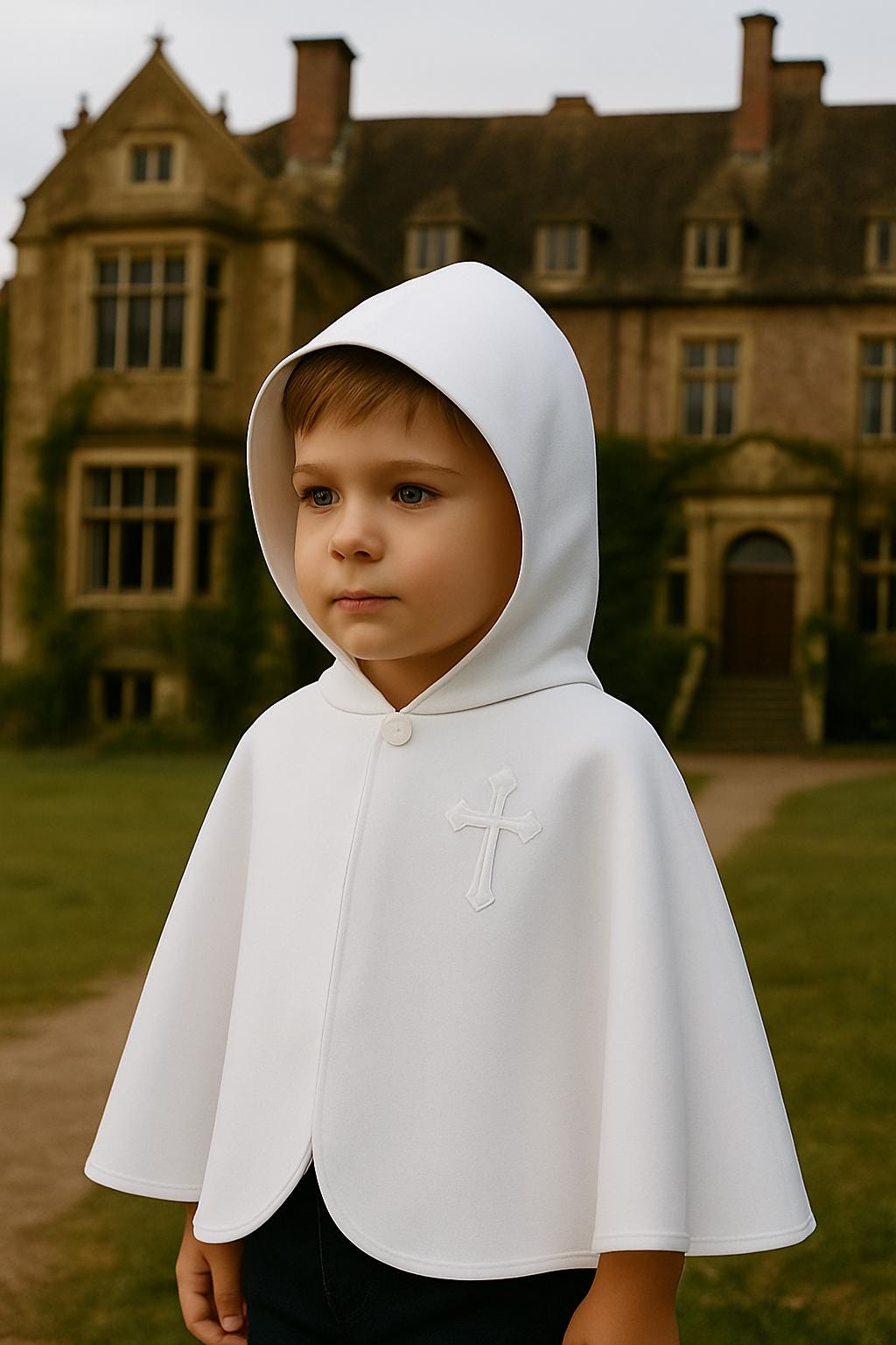 The Charles baptism cape