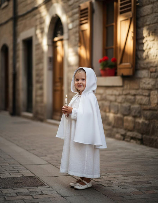 The Charles baptism cape