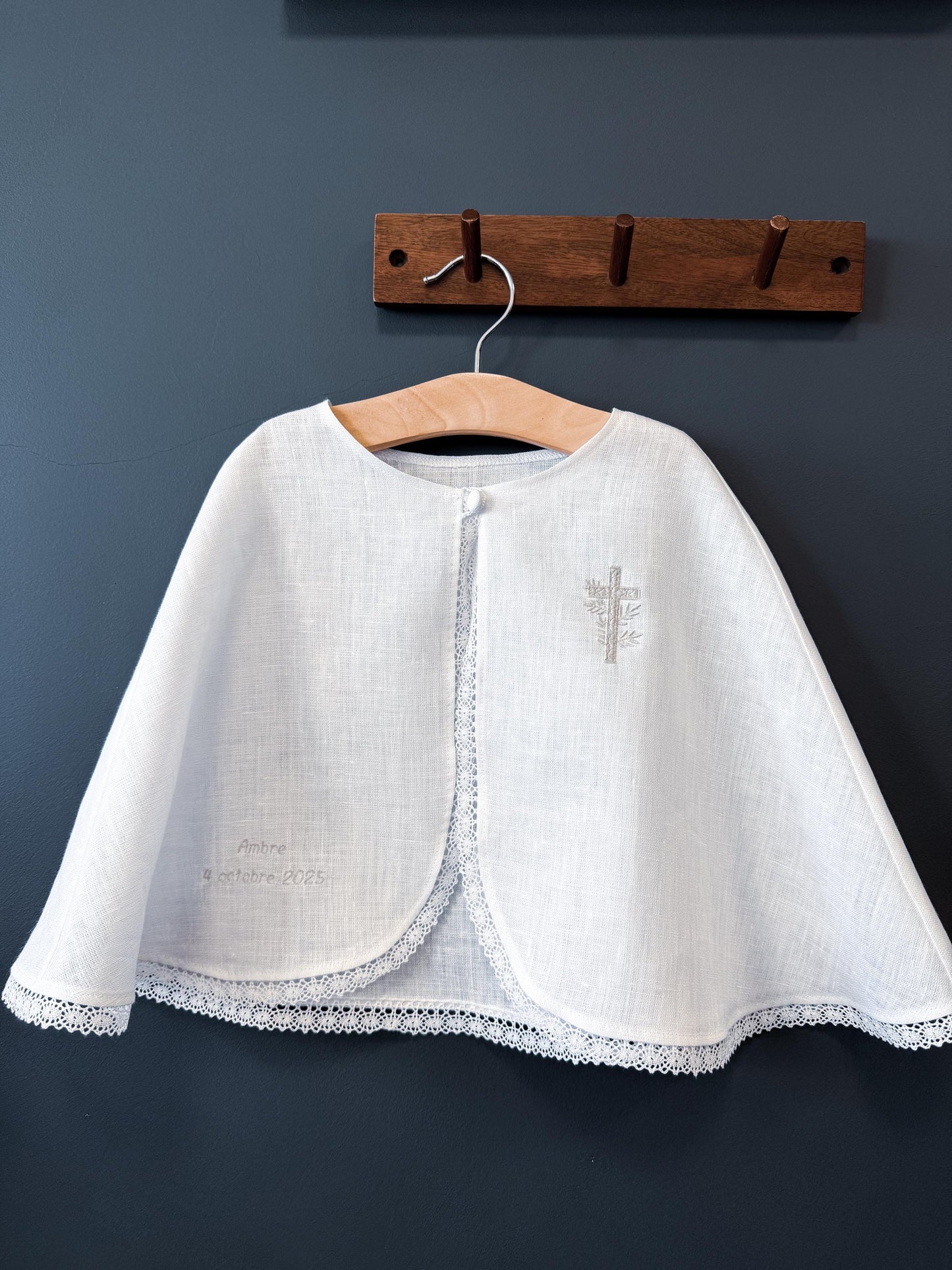 The Auguste baptism cape