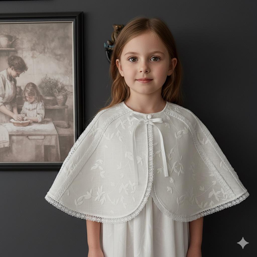 The Éloise baptism cape