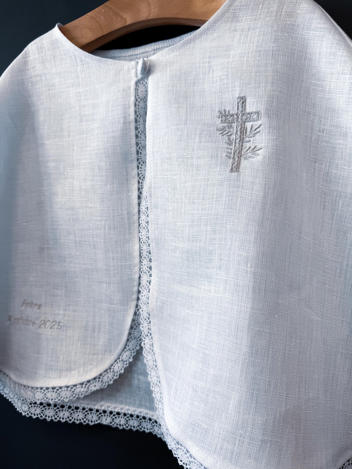 The Auguste baptism cape
