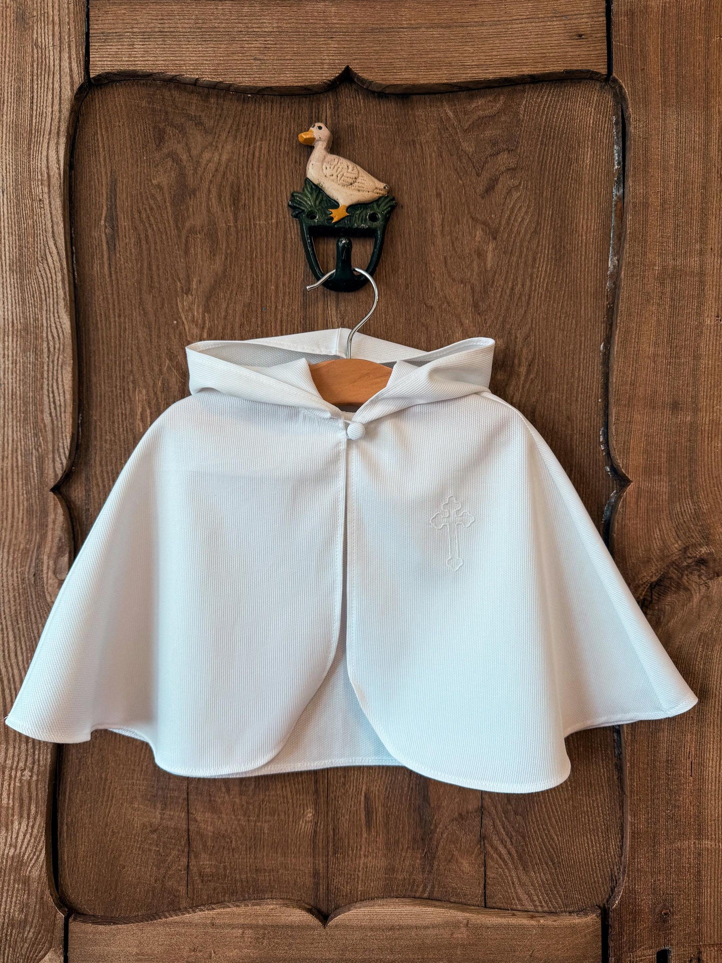 The Charles baptism cape